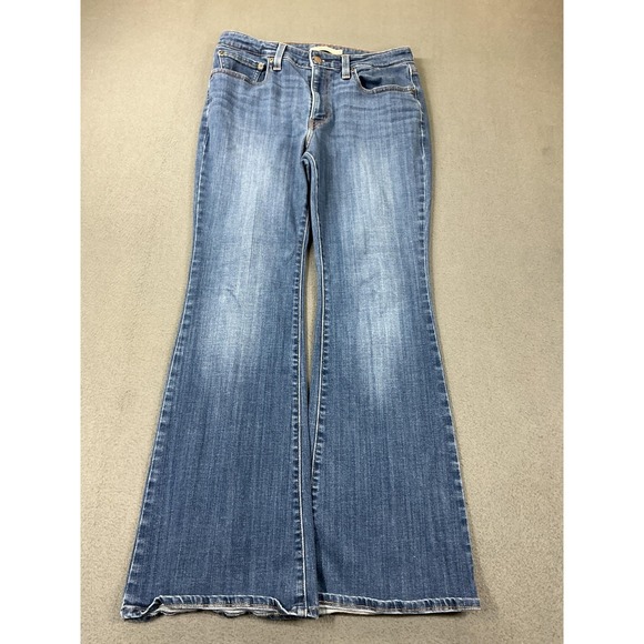 Levi's Denim - Levi's 726 Flare Jeans Womens 31 Blue Medium Wash High Rise Stretch Denim